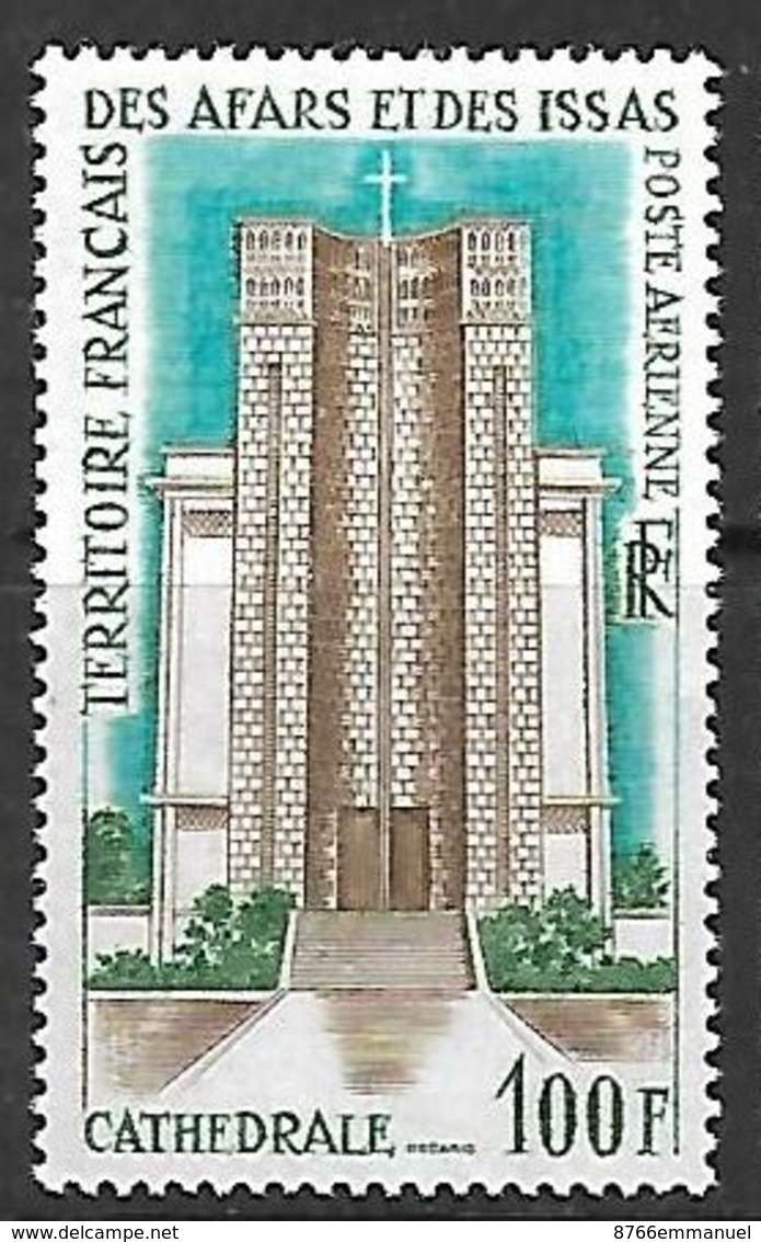 AFARS ET ISSAS AERIEN N°61 N** - Unused Stamps