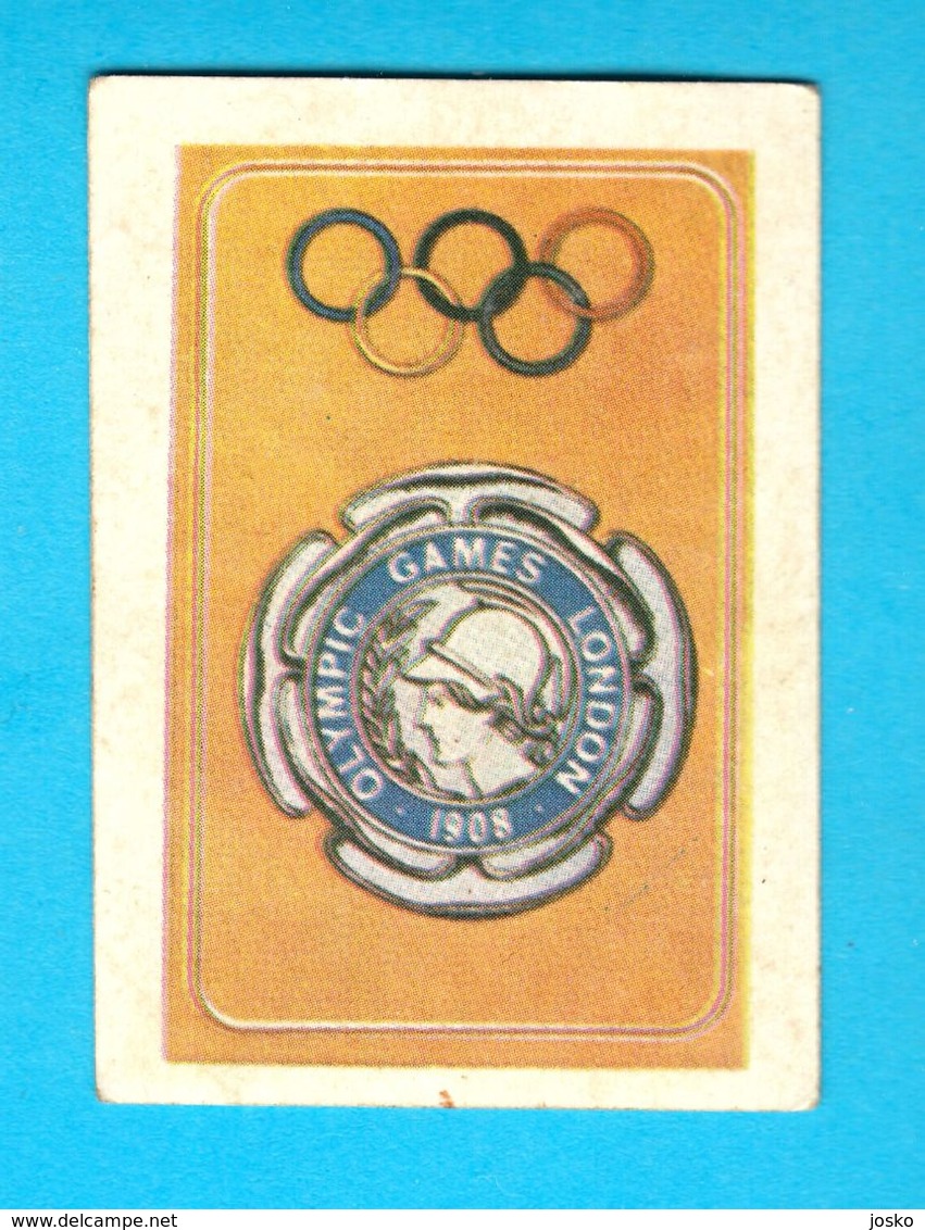 SUMMER OLYMPIC GAMES 1948 LONDON - Yugoslav Old Card * Jeux Olympiques Olympia Olimpiadi Juegos Olímpicos Olympiade - Trading Cards