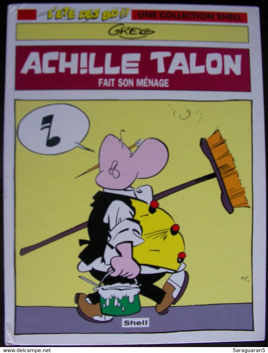 BD ACHILLE TALON - HS - Achille Talon Fait Son Ménage - EO Publicitaire Shell 1994 Collection L'été Des BD - Achille Talon