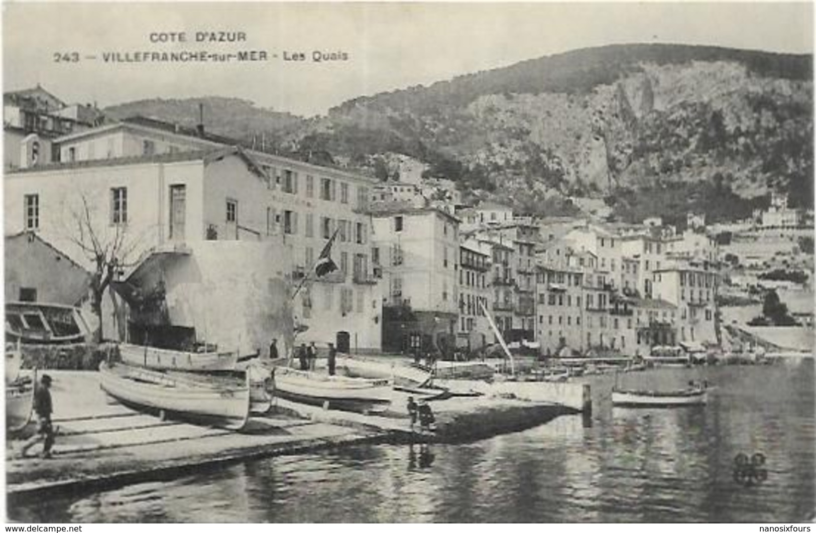 D 06.  VILLEFRANCHE SUR MER.  LES QUAIS - Villefranche-sur-Mer