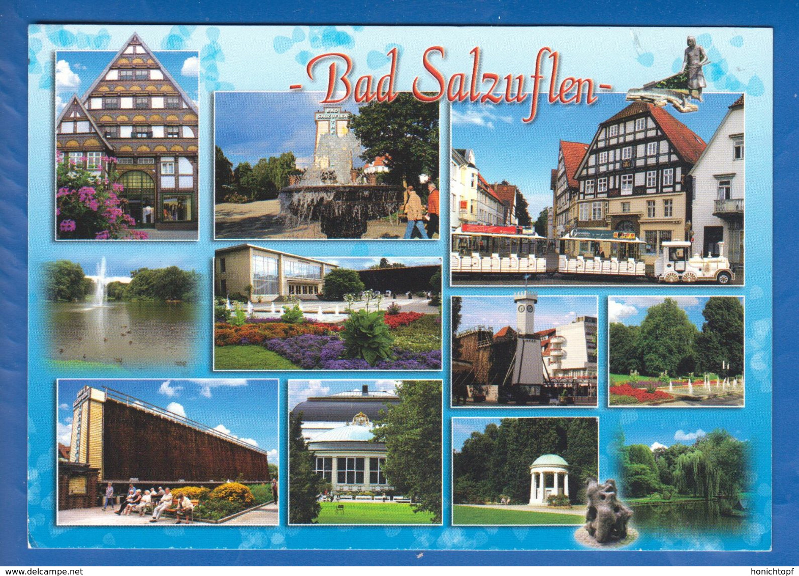 Deutschland; Bad Salzuflen; Multibildkarte - Bad Salzuflen