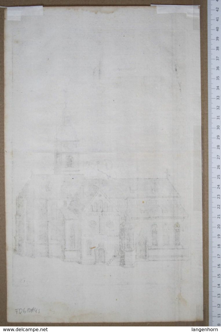 Schweinfurt 'St. Johannis Kirche' - Original Kupferstich (Merian) ~ Um 1650 - Schweinfurt