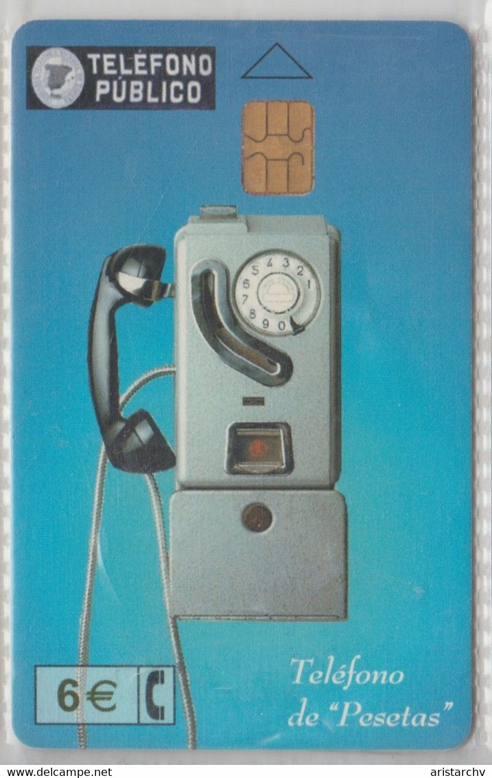 SPAIN 2002 TELEFONO DE FICHAS PUBLIC TELEPHONE 2 CARDS - Telefoni