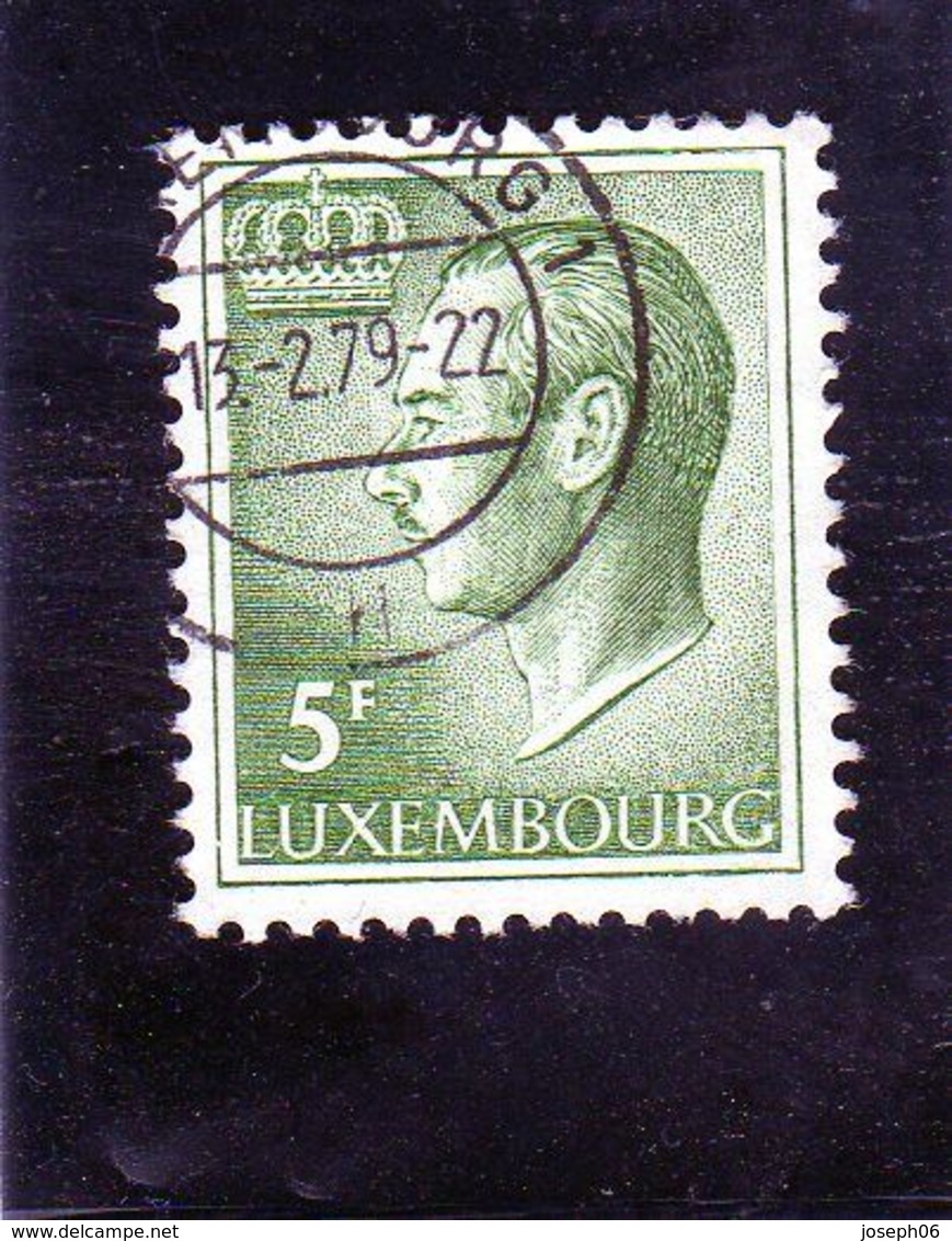LUXEMBOURG    1971  Y.T.   N° 779 780a  Oblitéré - 1965-91 Jean