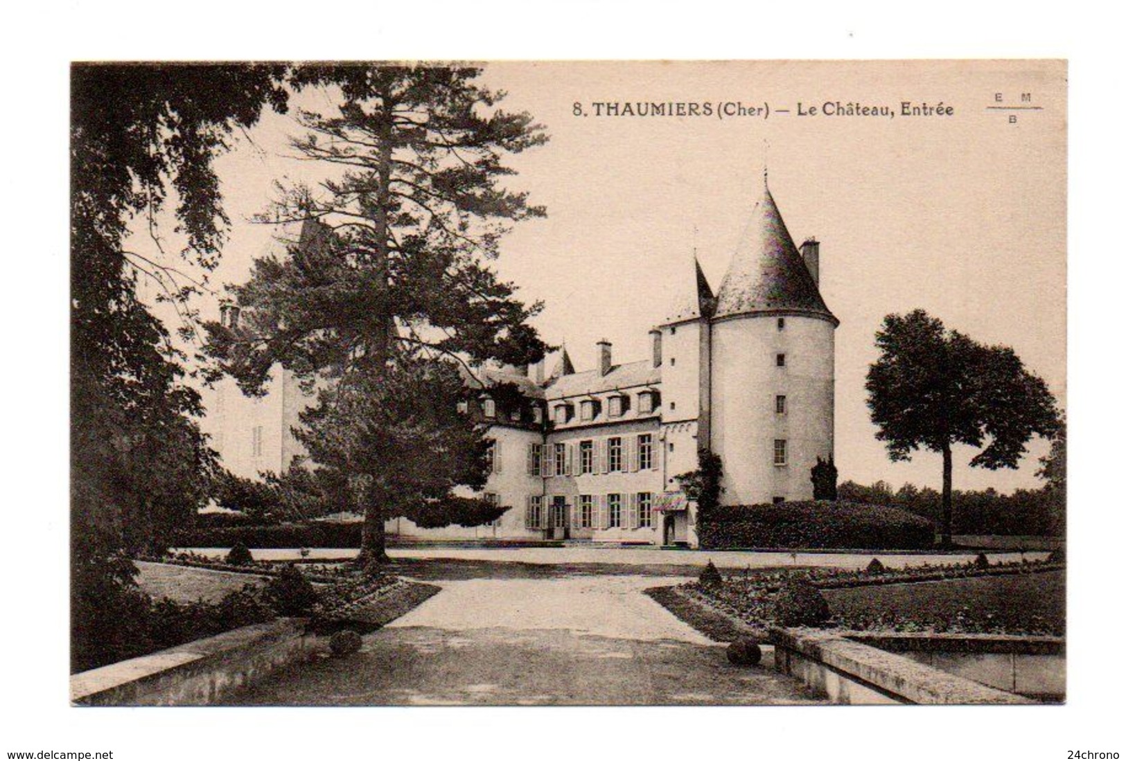 Thaumiers: Le Chateau, Entree (20-1256) - Thaumiers