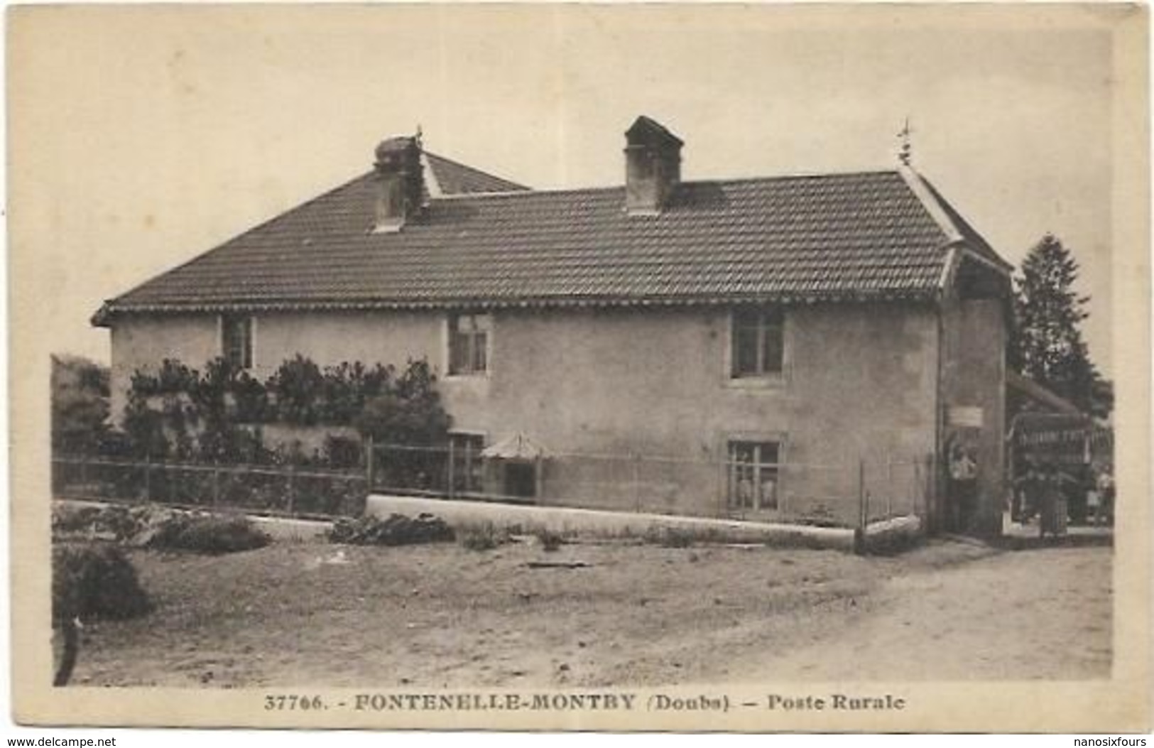 D 25. PONTENELLE MONTRY.  POSTE RURALE - Other & Unclassified