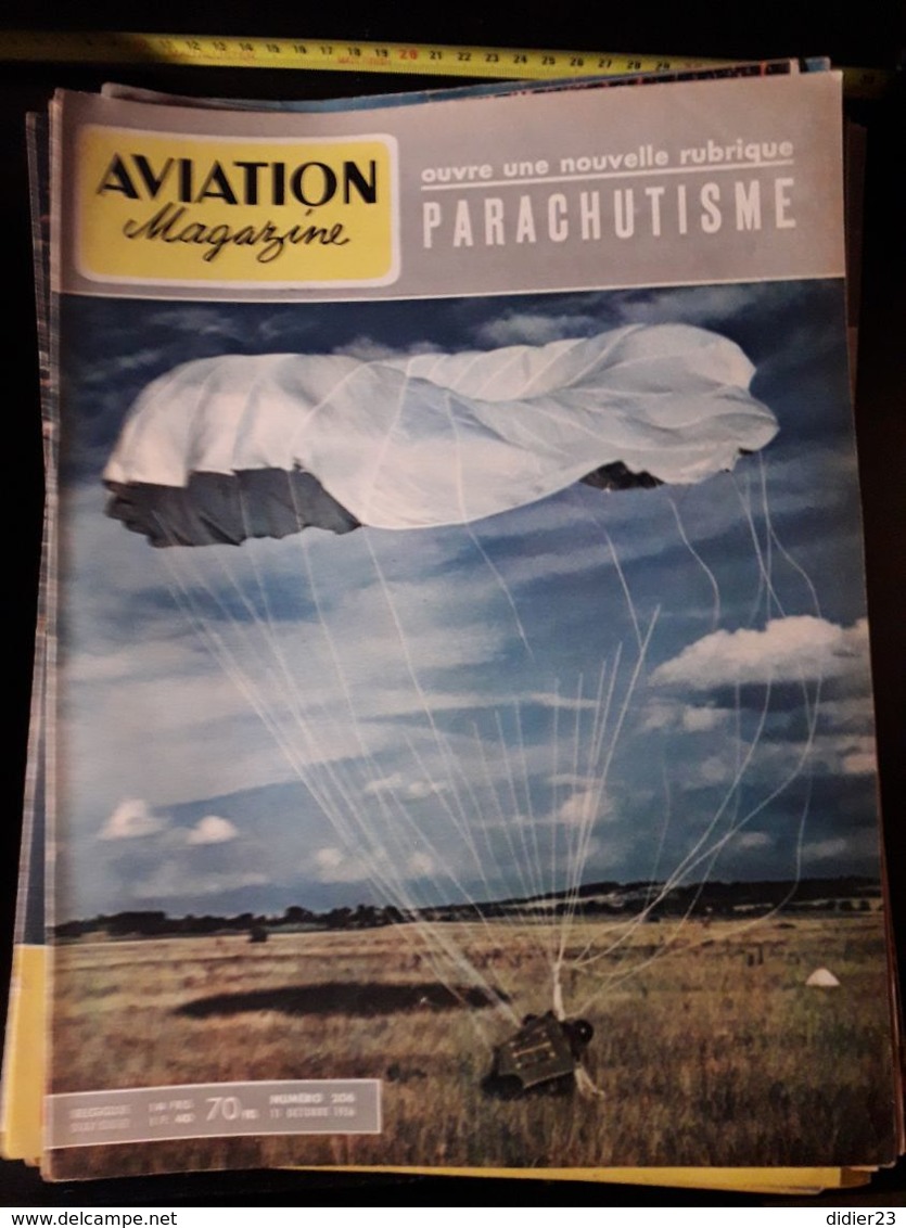 LOT  DE 77  REVUES AVION MAGAZINE  ANNEES  1954 1955 1956 1957