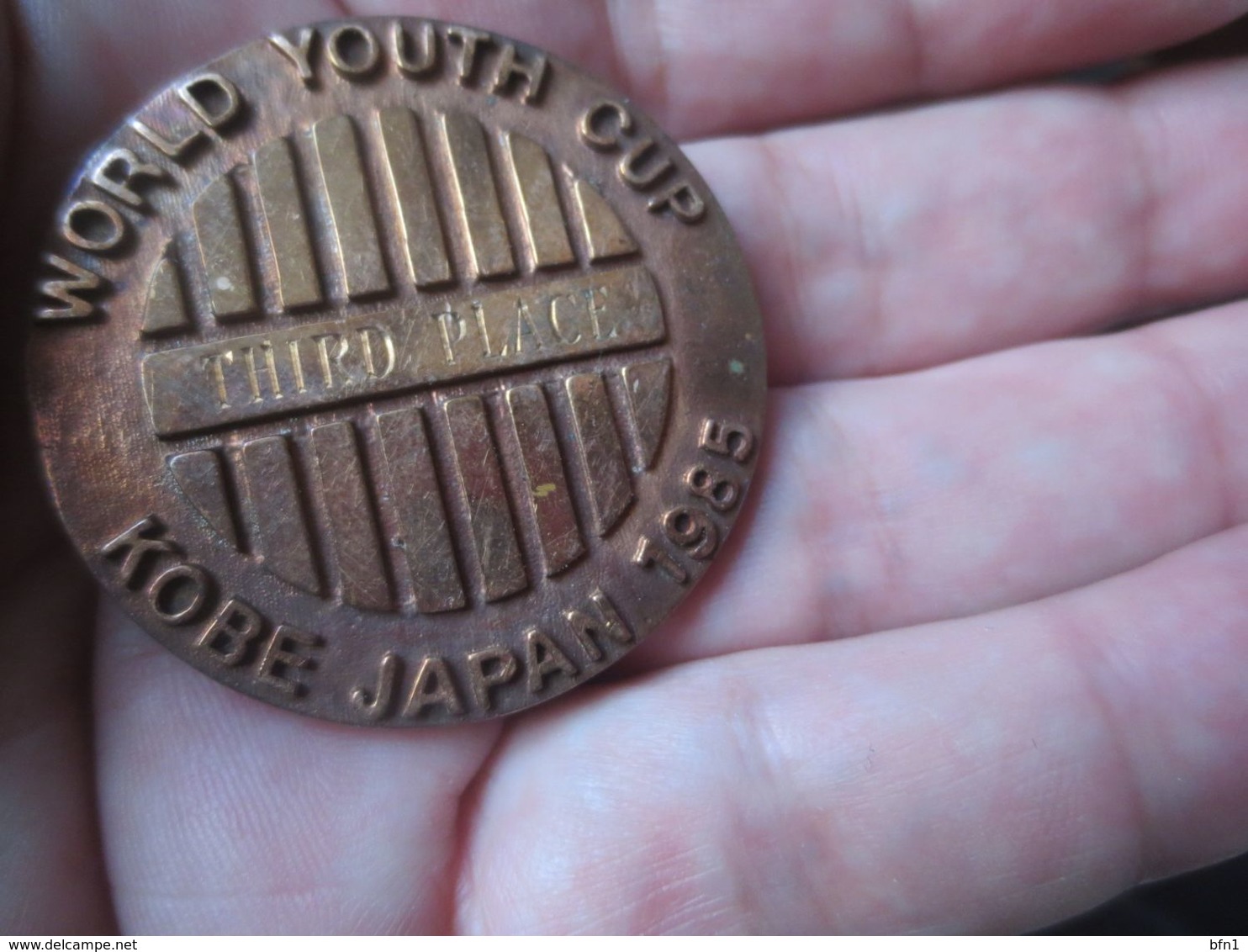 MEDAILLE OLYMPIQUE - THIRD PLACE - WORLD YOUTH CUP ITF - KOBE JAPAN 1985- TENNIS JEUX OLYMPIQUES - Autres & Non Classés