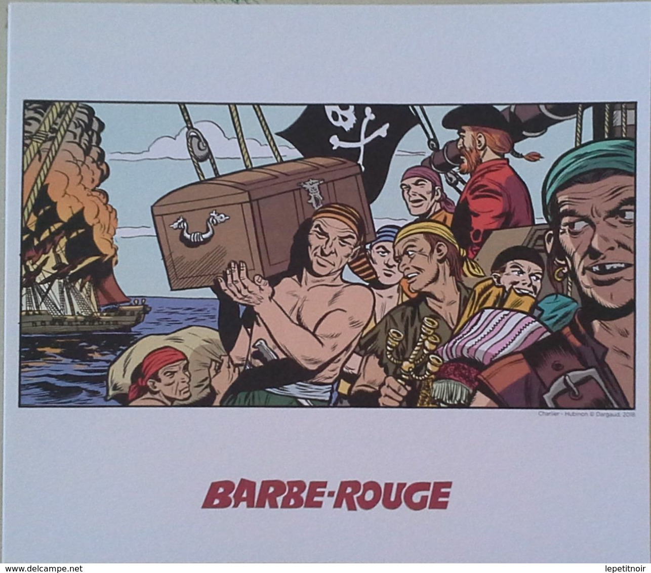 3 Ex-libris BD Barbe Rouge - Ohne Zuordnung