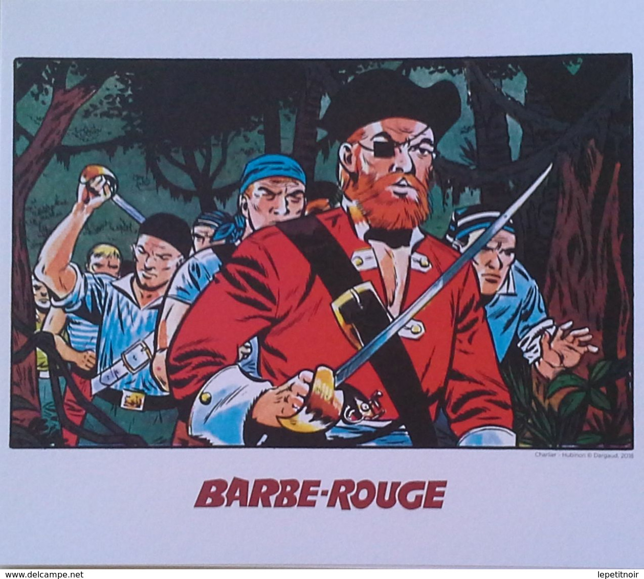 3 Ex-libris BD Barbe Rouge - Ohne Zuordnung