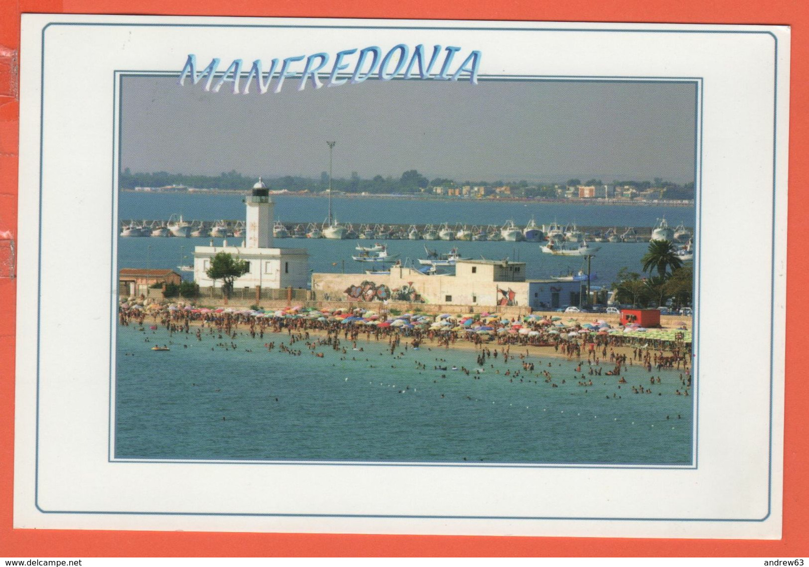 ITALIA - ITALY - ITALIE - 2003 - 0,41€ Donna Nell'arte - Manfredonia - Spiaggia Diomede E Faro - Viaggiata Da Foggia Per - Manfredonia