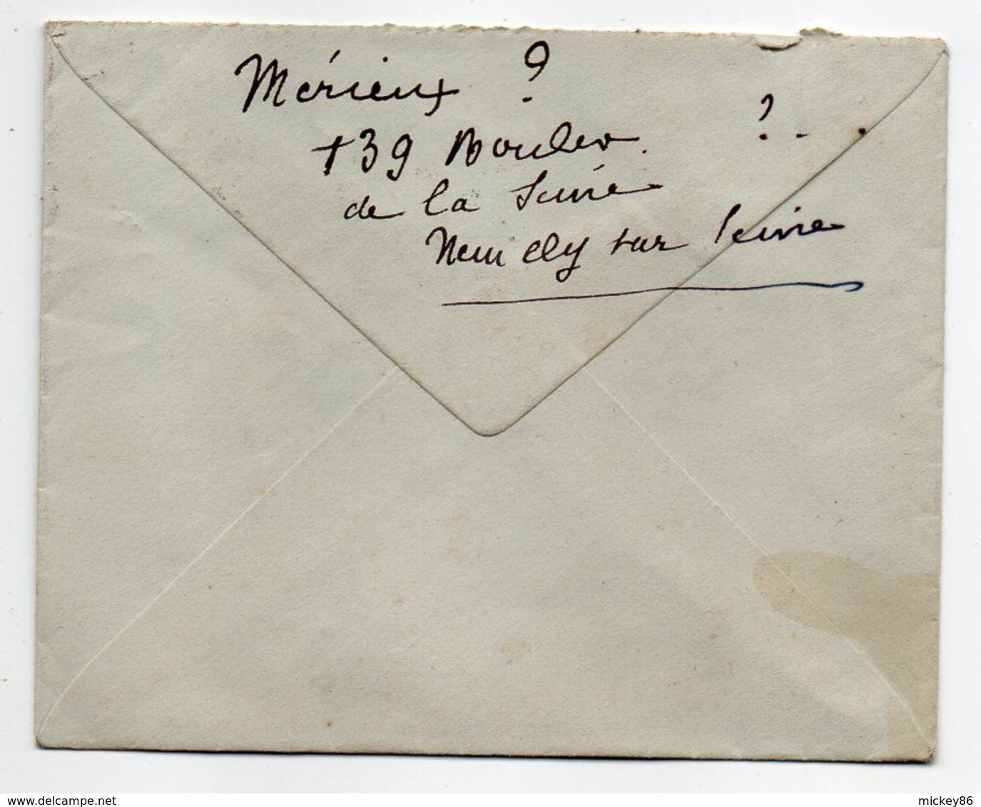 G-B --1946- Lettre De ST JOHN'S WOOD ( N.W.B) Pour MONT DE MARSAN-40 (France)...timbre Seul Sur Lettre..cachet..à Saisir - Cartas & Documentos