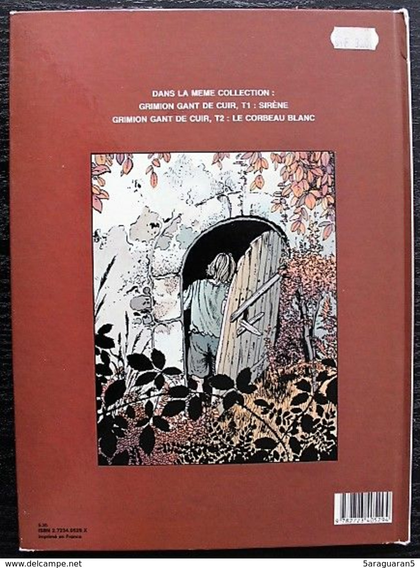 BD GRIMION GANT DE CUIR - 2 - Le Corbeau Blanc - EO 1985 - Grimion Gant De Cuir