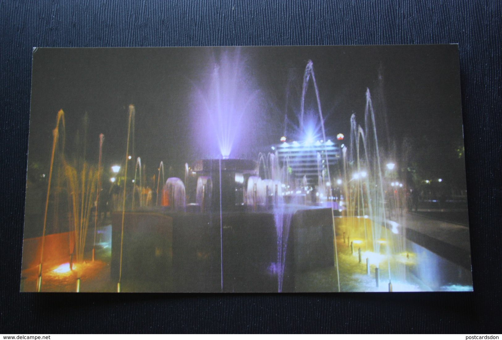 Russia. Chechen Republic - Chechnya. Groznyi Capital, City At Night - Modern Postcard 2000s - Tsjetsjenië