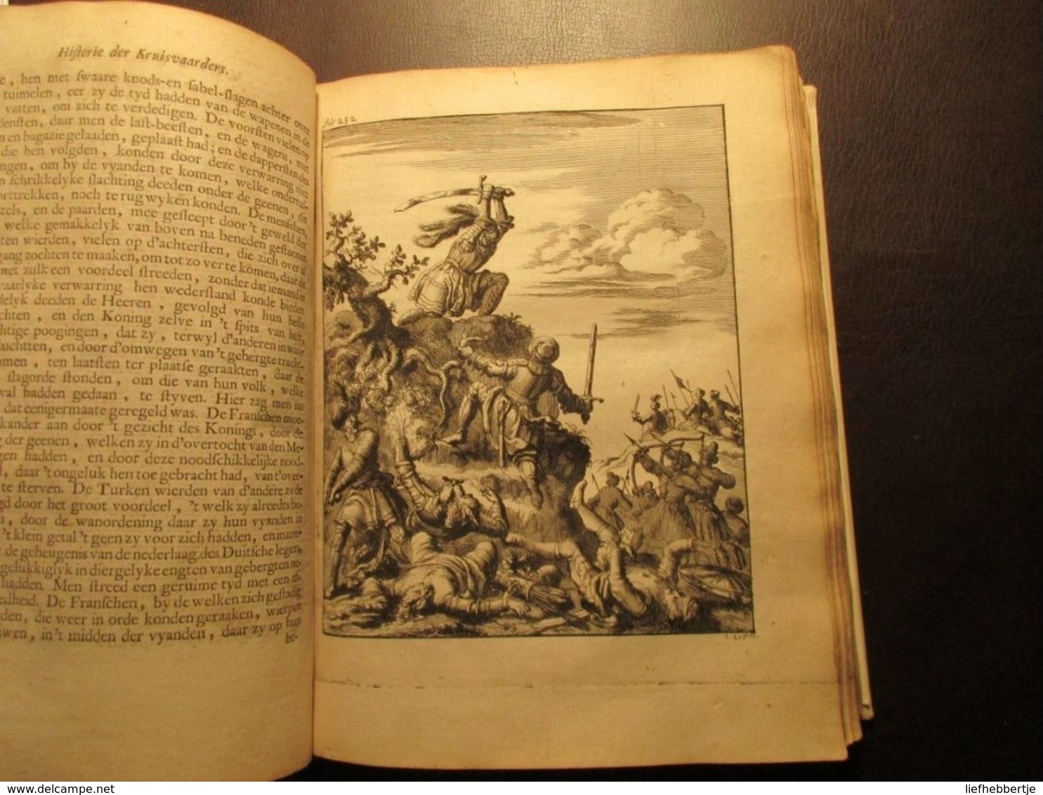 Historie van de kruisvaarders tot de verlossing van het Heilig Land - 1683 - Jeruzalem - tempeliers (?)