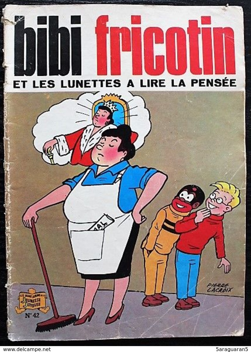 BD BIBI FRICOTIN - 42 - Bibi Fricotin Et Les Lunettes à Lire La Pensée - Rééd. 1980 - Bibi Fricotin