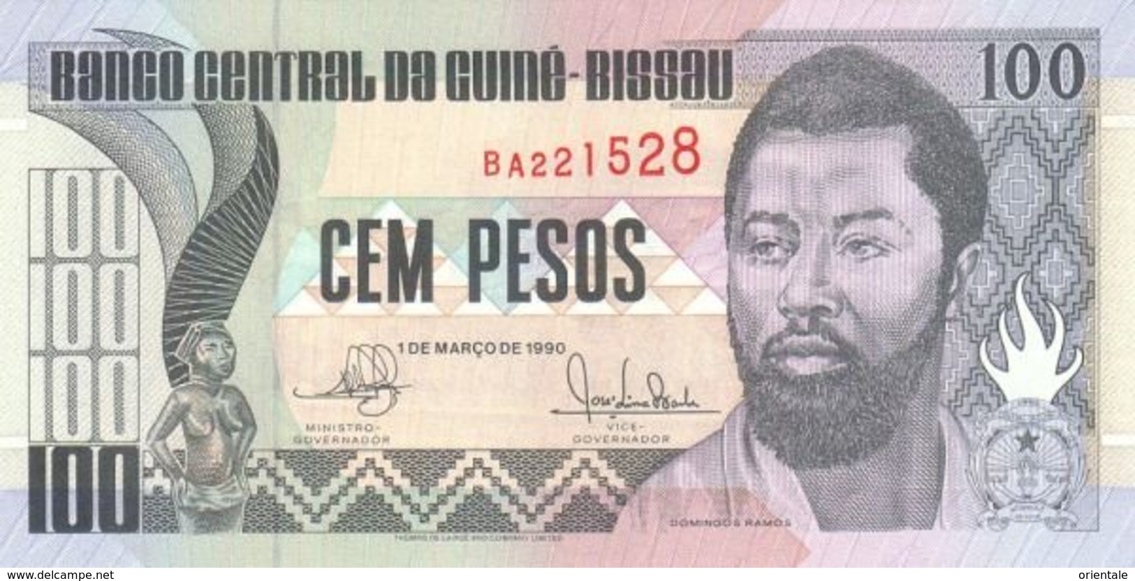 GUINEA BISSAU P. 11 100 P 1990 UNC - Guinee-Bissau