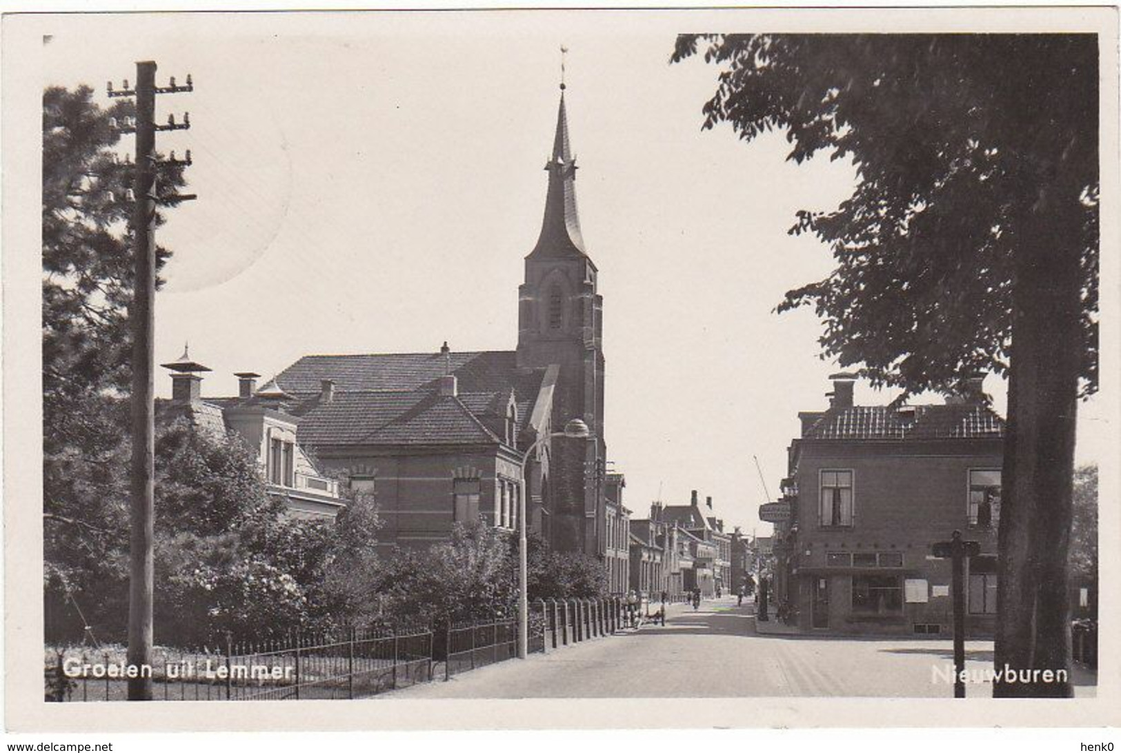 Lemmer Nieuwburen Kerk Garage Witteveen M544 - Lemmer