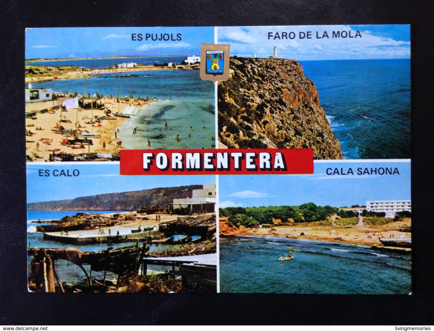 Spain, Circulated Postcard, « FORMENTERA », Multi Views - Formentera