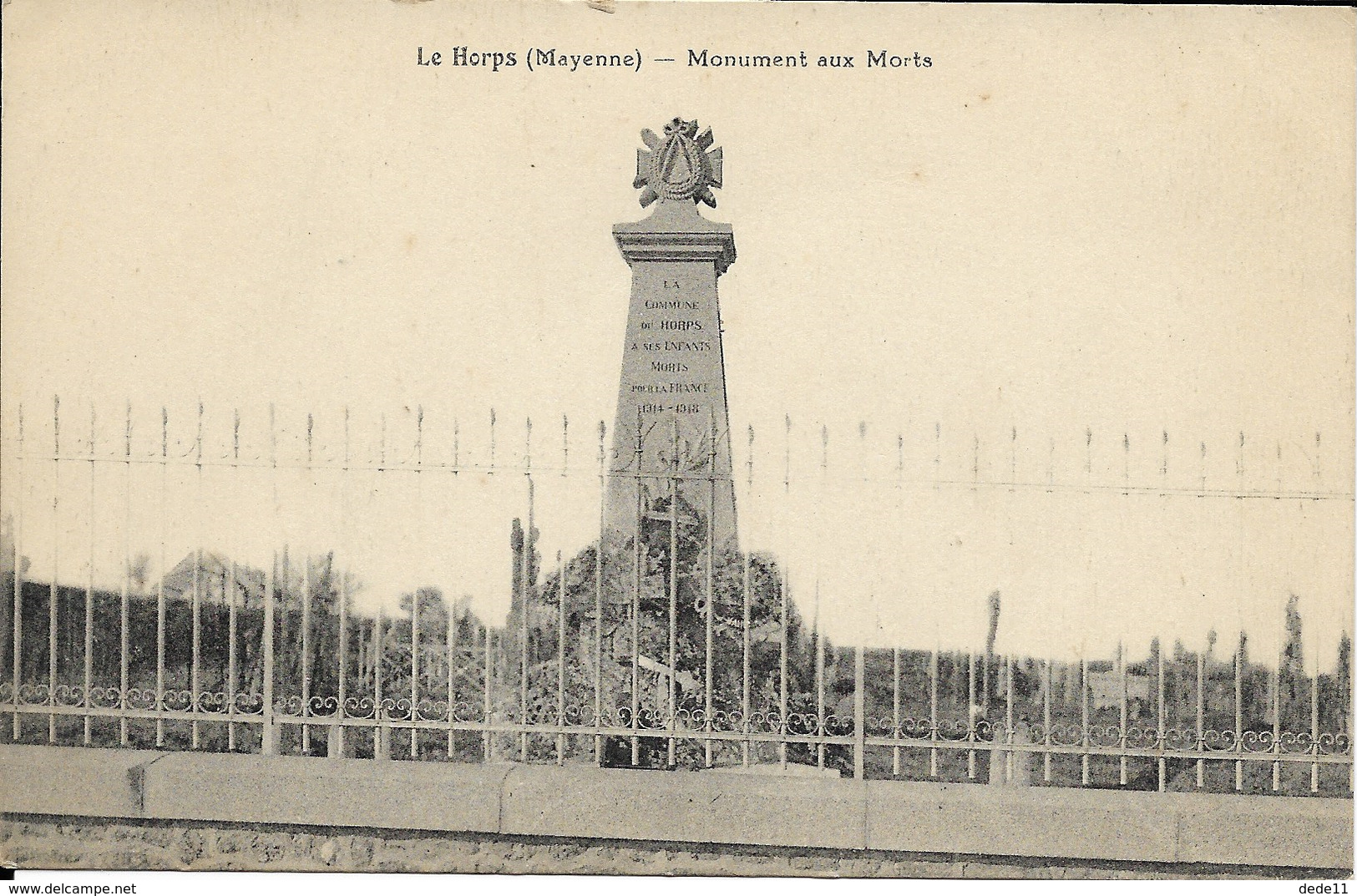 53 LE HORPS - Monument Aux Morts - Le Horps