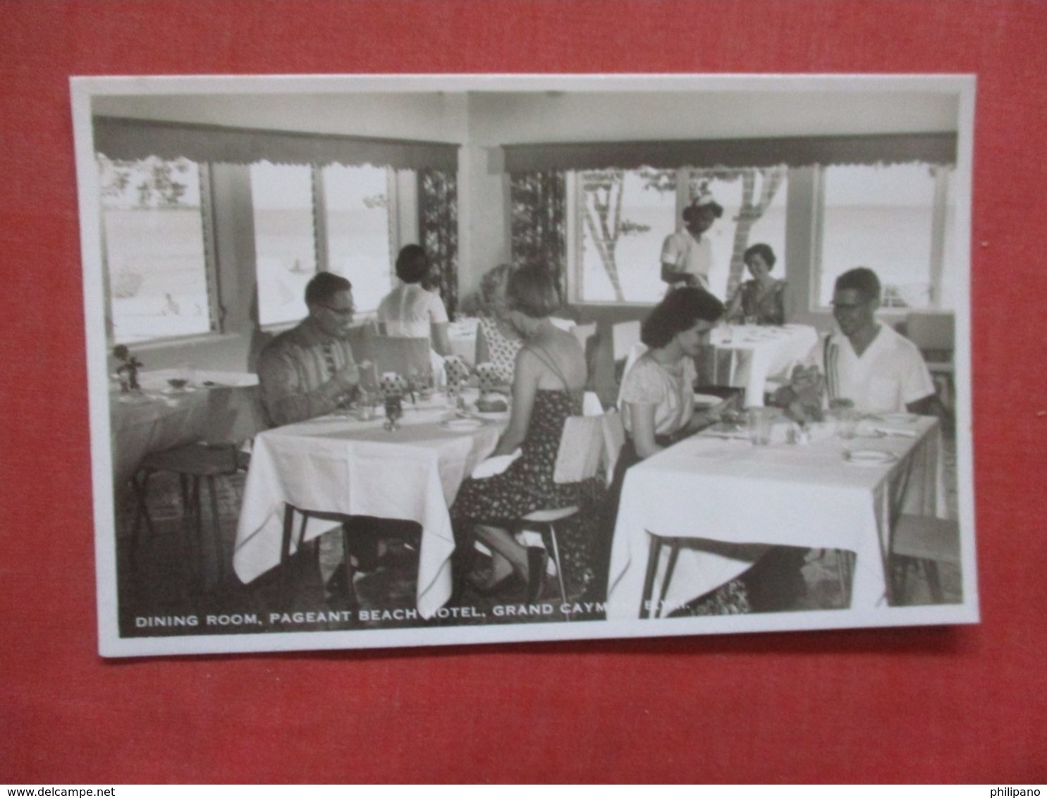 RPPC  Dining Room  Pageant Beach Hotel  Grand  Cayman  BWI    Ref 1565 - Kaimaninseln