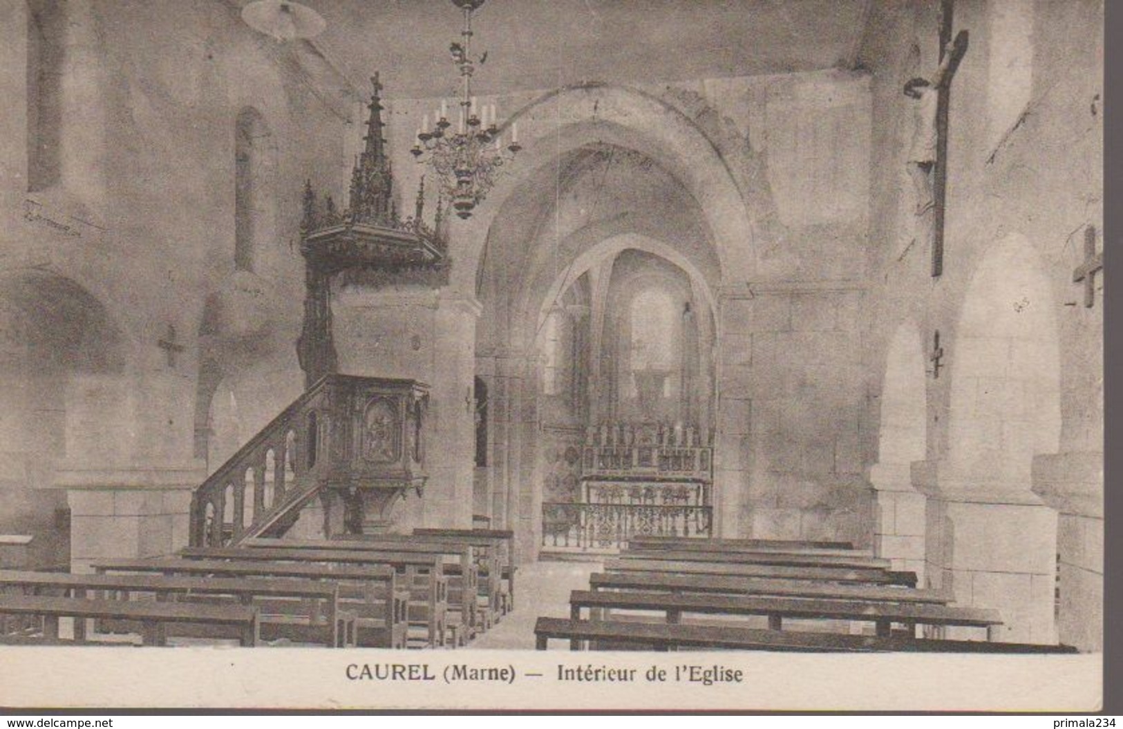 CAUREL - INTERIEUR DE L EGLISE - Other & Unclassified