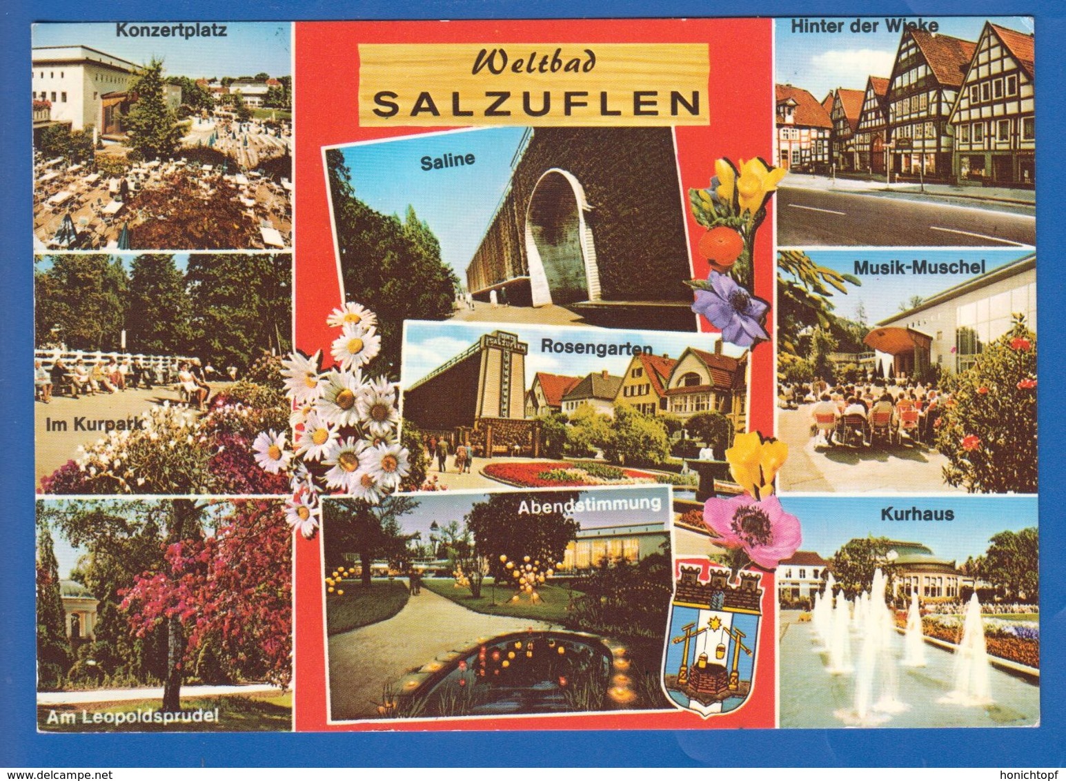 Deutschland; Bad Salzuflen; Multibildkarte - Bad Salzuflen