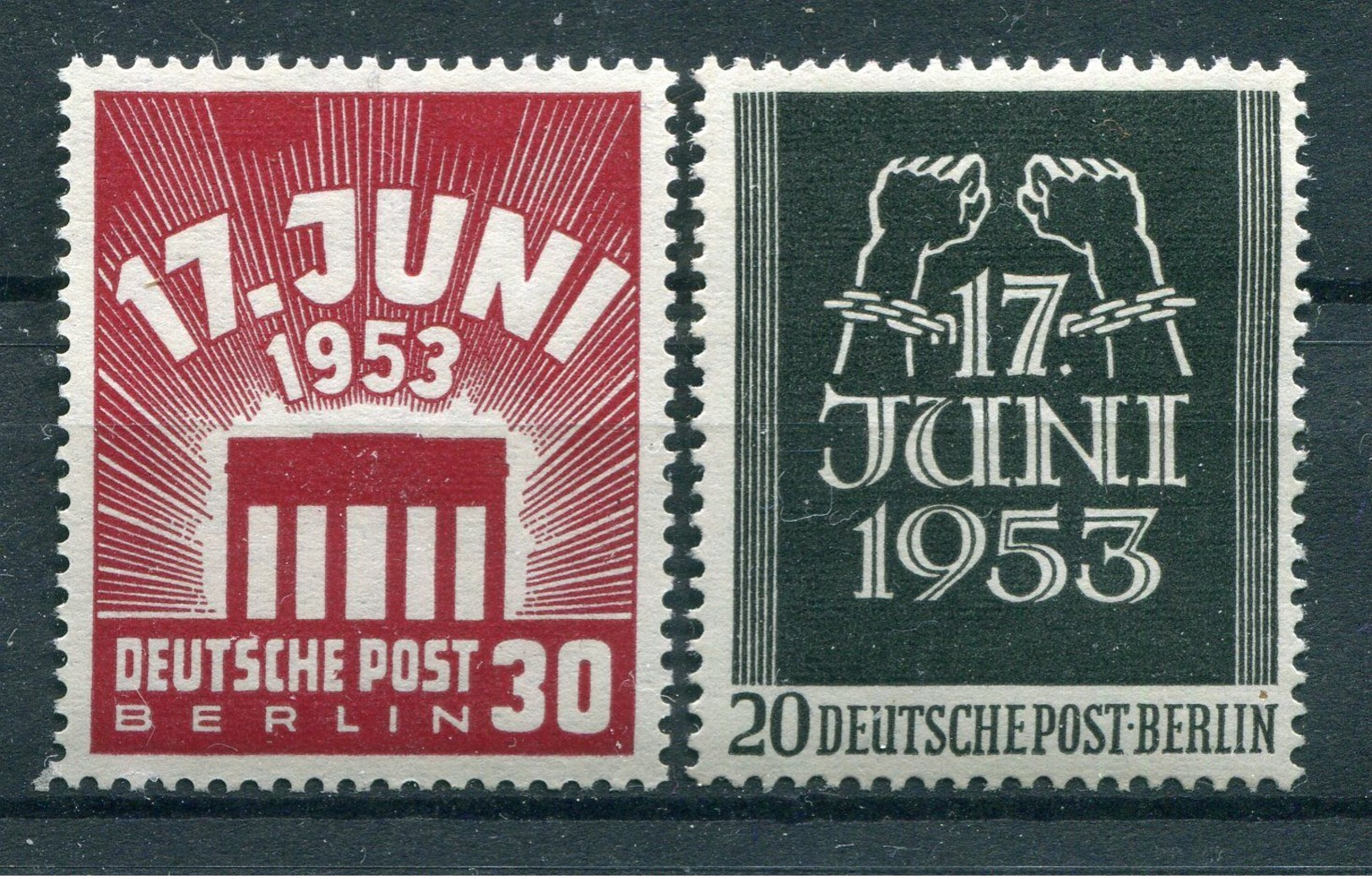 Berlin - Michel 110/111 Pfr.** - Unused Stamps