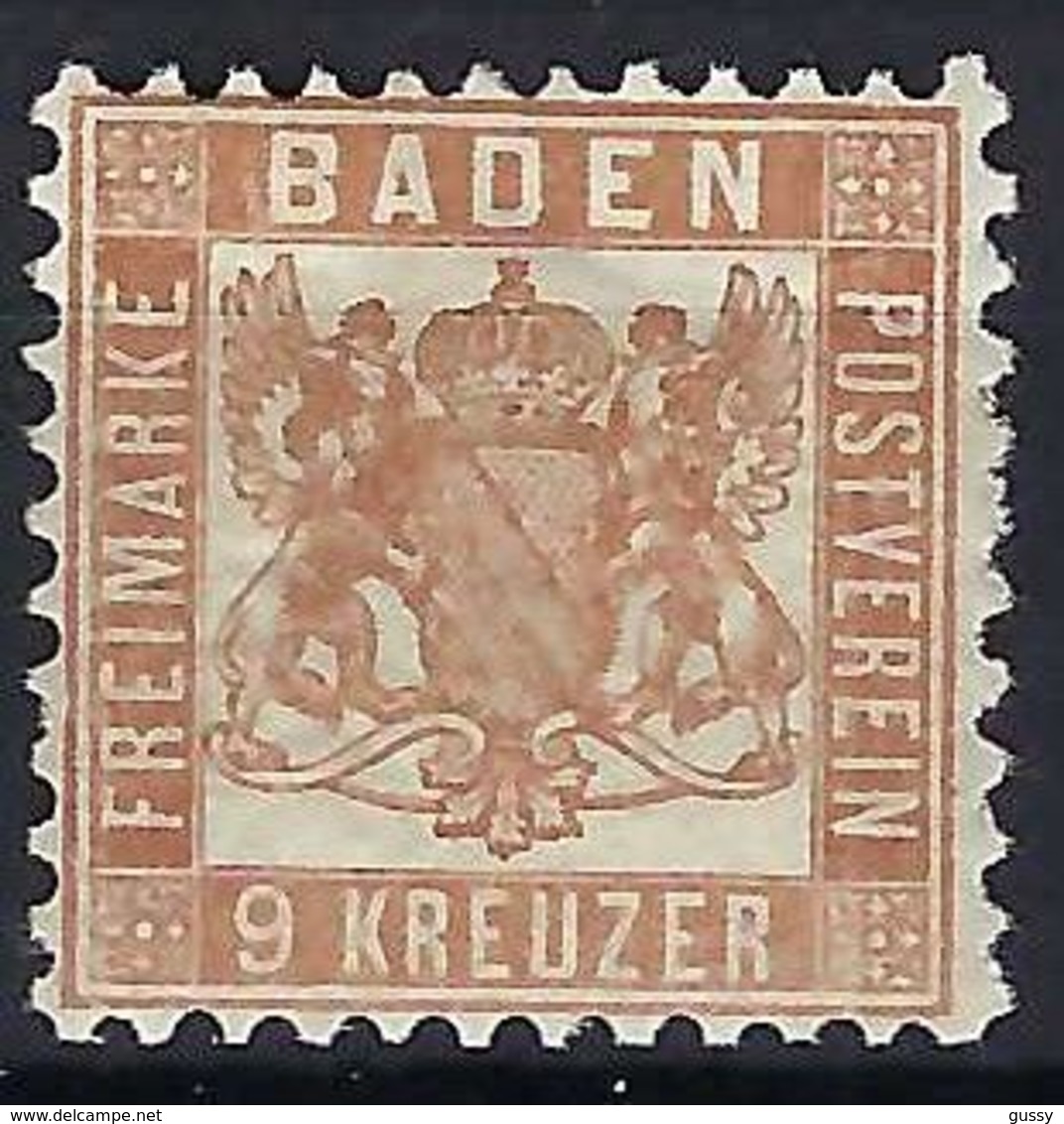 ALLEMAGNE Baden 1862: Le Y&T 19a Neuf* Forte Cote - Mint