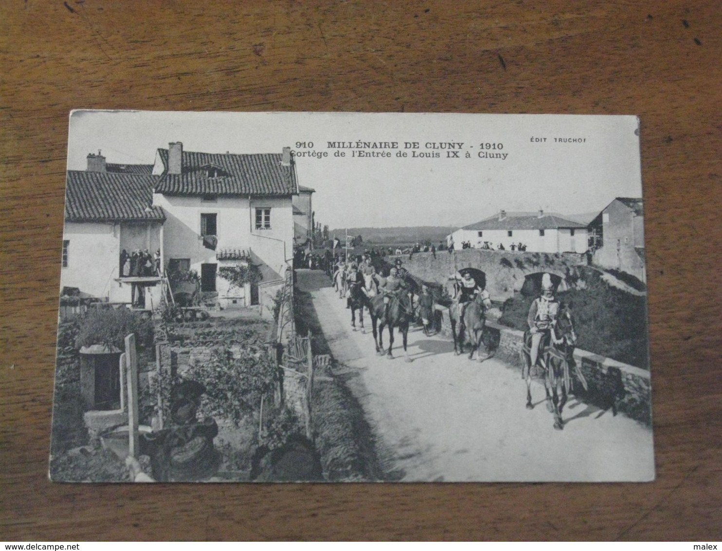 Millénaire De CLUNY /1910 / Cortège De L'entrée De LOUIS IX à CLUNY - Cluny