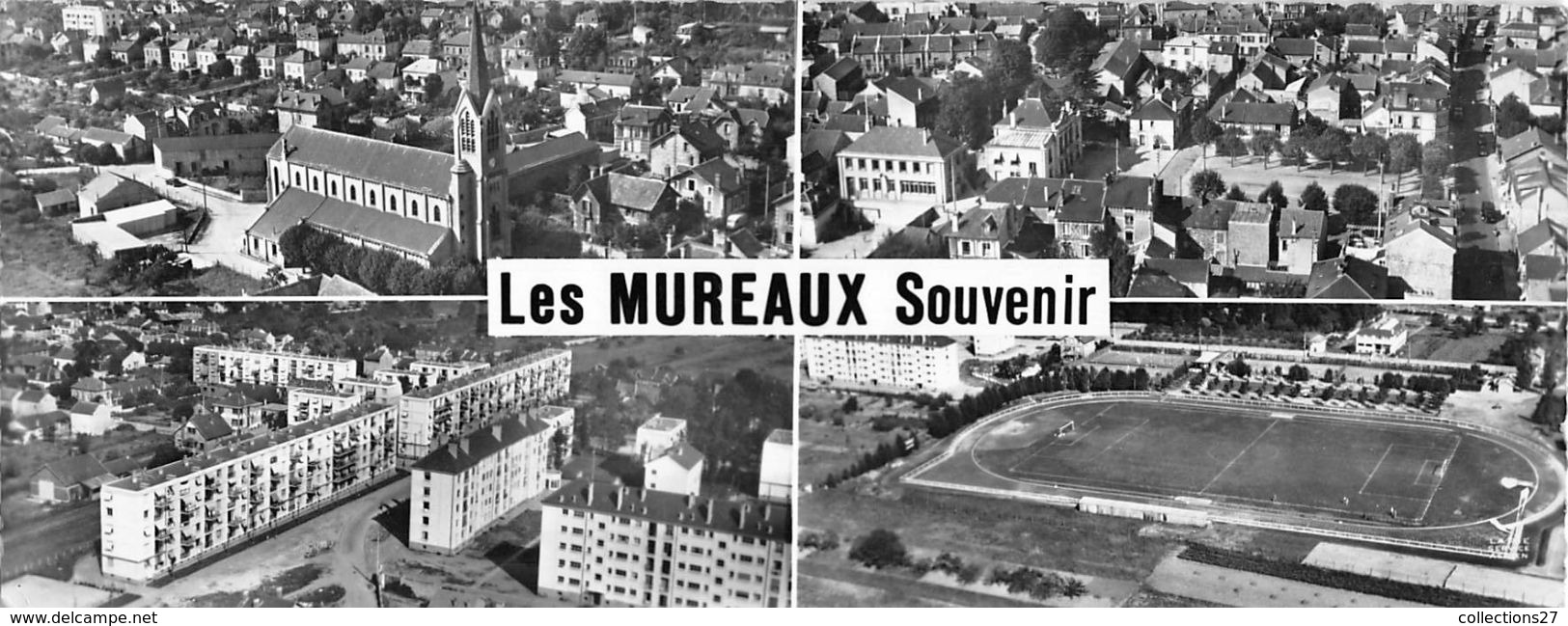 78-LES MUREAUX- CARTE PANORAMIQUE -multivues - Les Mureaux