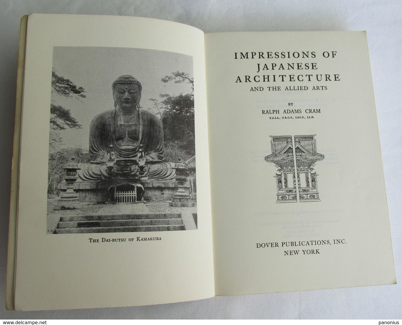 IMPRESSIONS OF JAPANESE ARCHITECTURE By RALPH ADAMS CRAM - Architettura