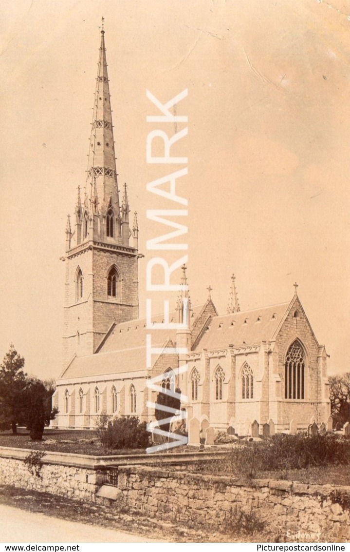 BODELWYDDAN CHURCH MARBLE CHURCH OLD R/P POSTCARD NEAR RHYL WALES - Flintshire