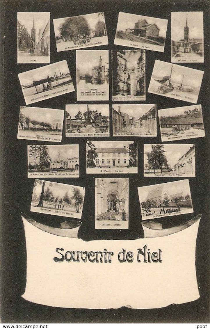 Niel : Souvenir De Niel ( Mutivieuw )  1908 - Niel