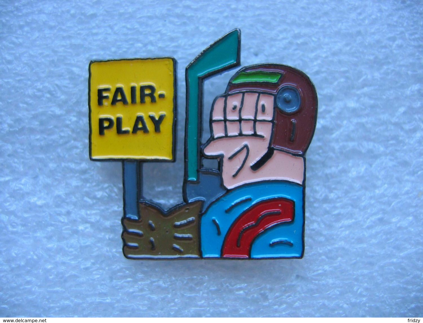 Pin's Sport Hockey Sur Glace, FAIR-PLAY - Eiskunstlauf