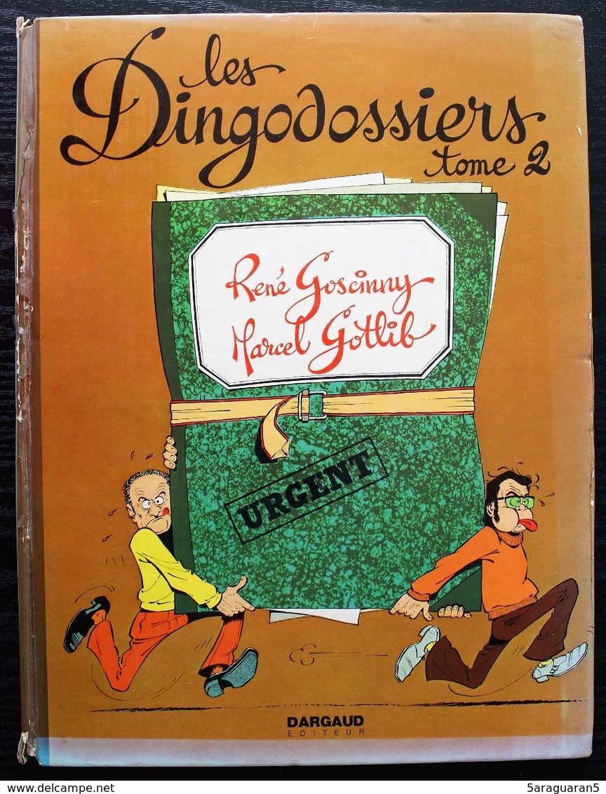 BD LES DINGODOSSIERS - Tome 2 - EO Dargaud 1972 - Gotlib