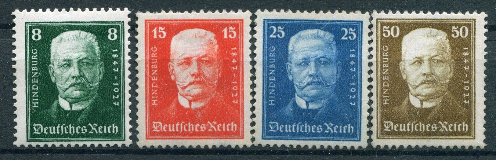 Deutsches Reich - Michel 403-406 Pfr.**/MNH - Neufs