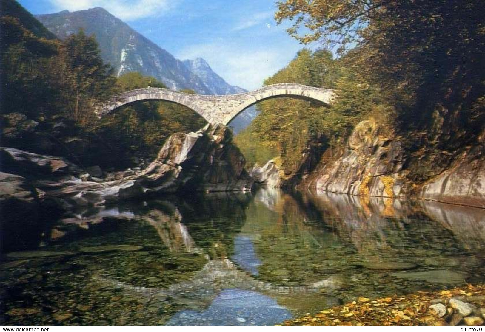 Lavertezzo - Valle Verzasca - Ponte Dei Salti - Formato Grande Viaggiata – E 16 - Verzasca