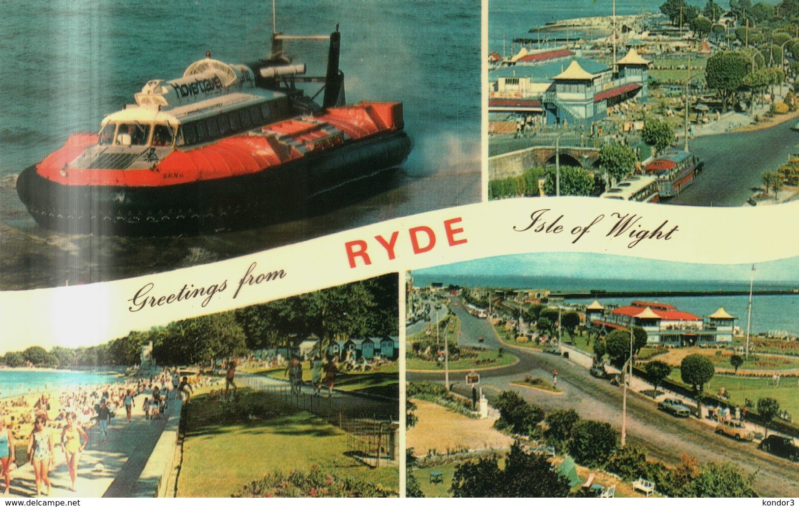 Hovercraft. Isle Of Wight - Aéroglisseurs