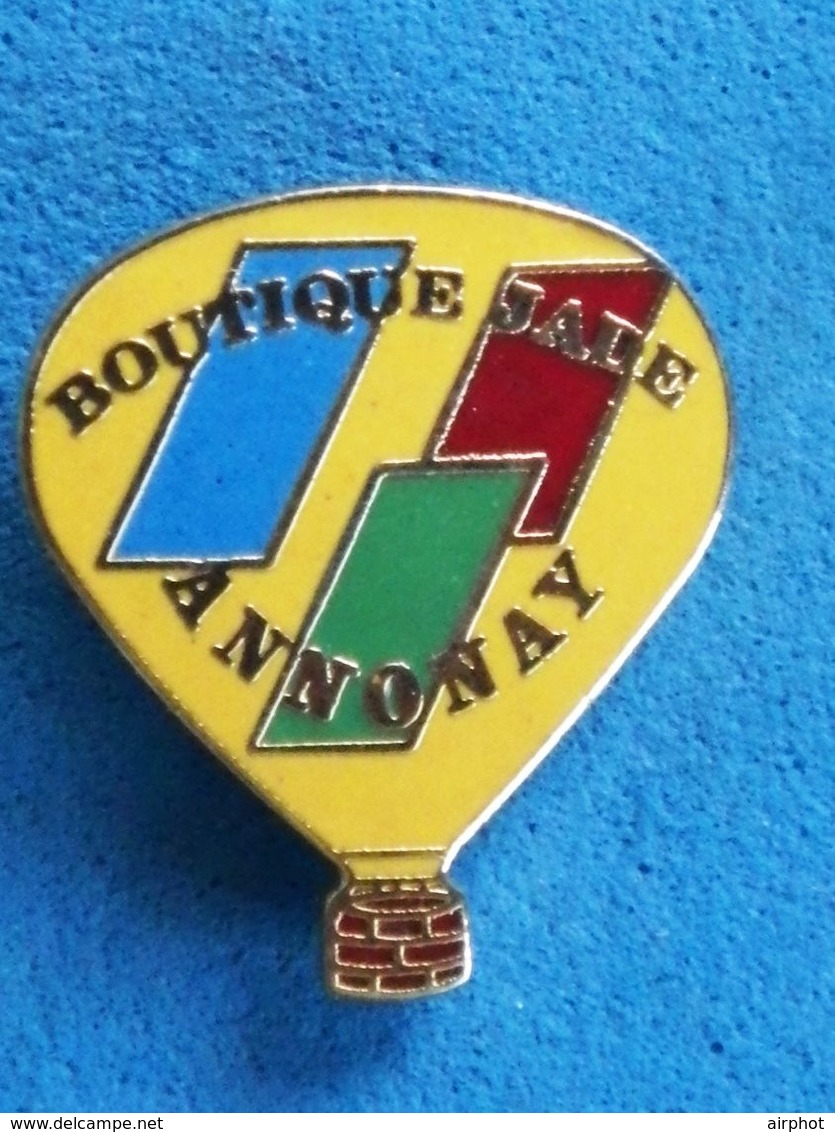 Pin's Mongolfière BOUTIQUE JADE ANNONAY - Montgolfières