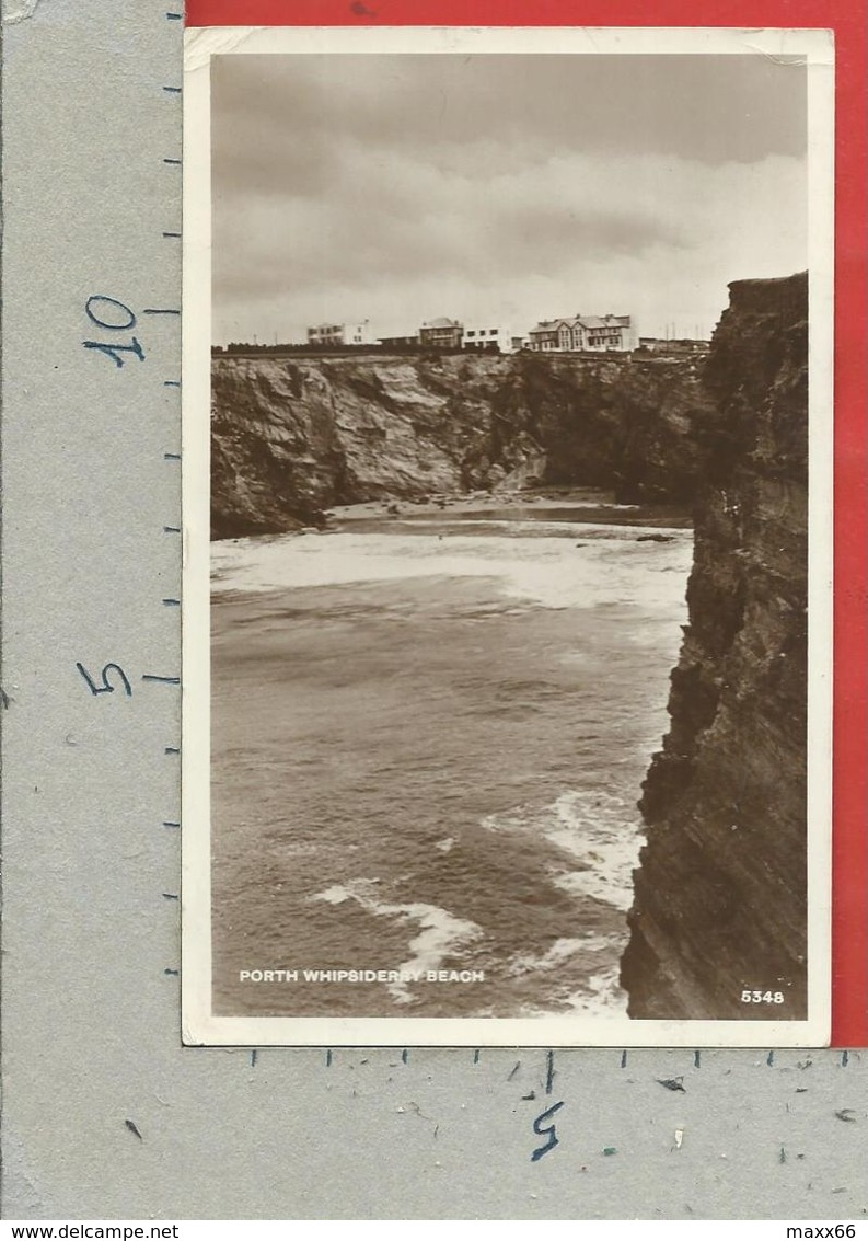 CARTOLINA VG REGNO UNITO - Porth Whipsiderry Beach - 9 X 14 - 1939 - Newquay