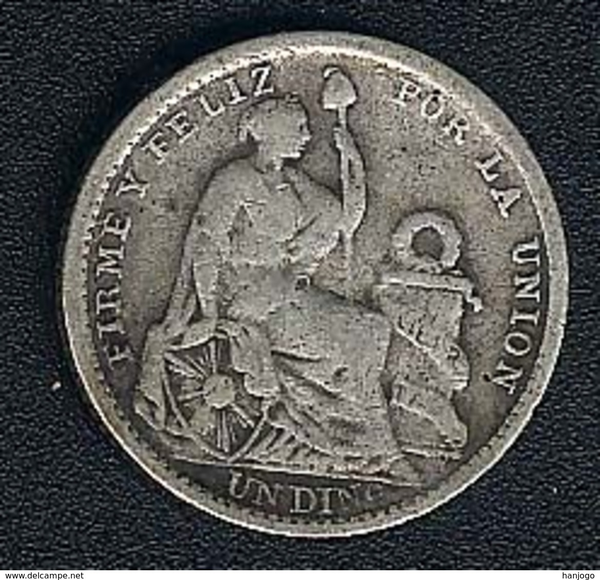 Peru, Dinero 1905, Silber - Pérou