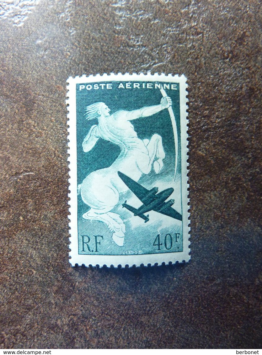 1946   40f Vert Foncé    Y&T= PA16    ** MNH - 1927-1959 Neufs