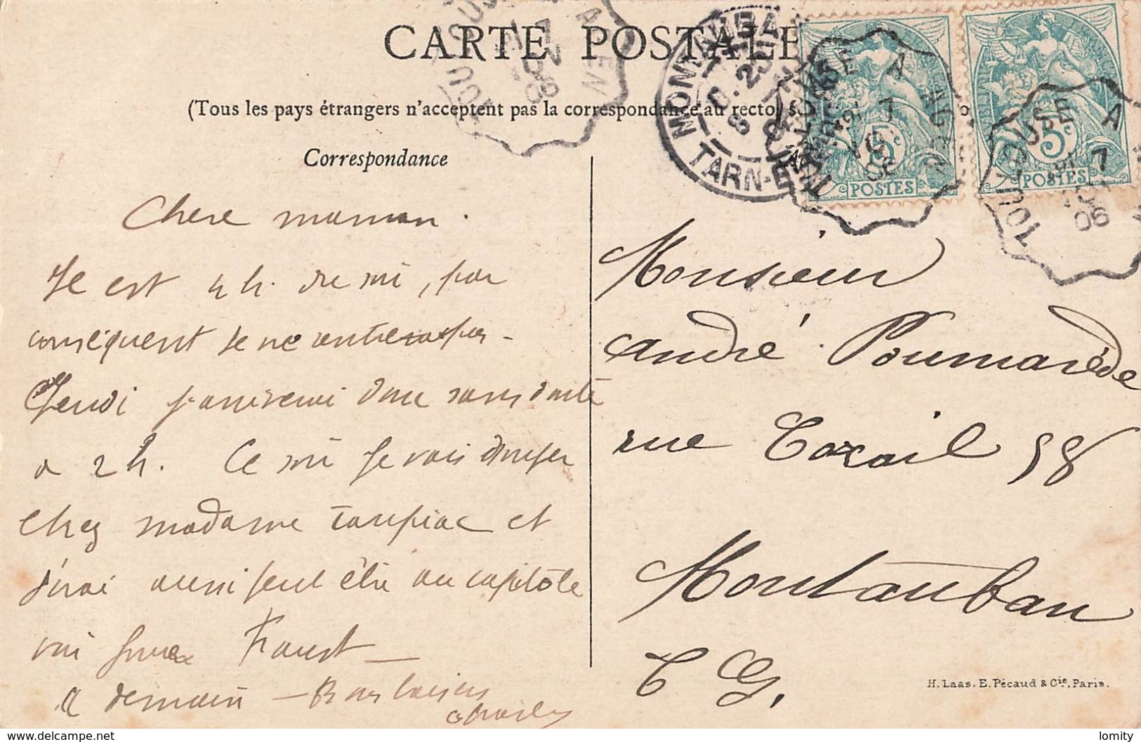 75 Paris Les Petits Métiers Parisiens Qui N'a Pas Son Vent Du Nord Camelot Cpa Carte Voyagée Cachet 1906 - Straßenhandel Und Kleingewerbe