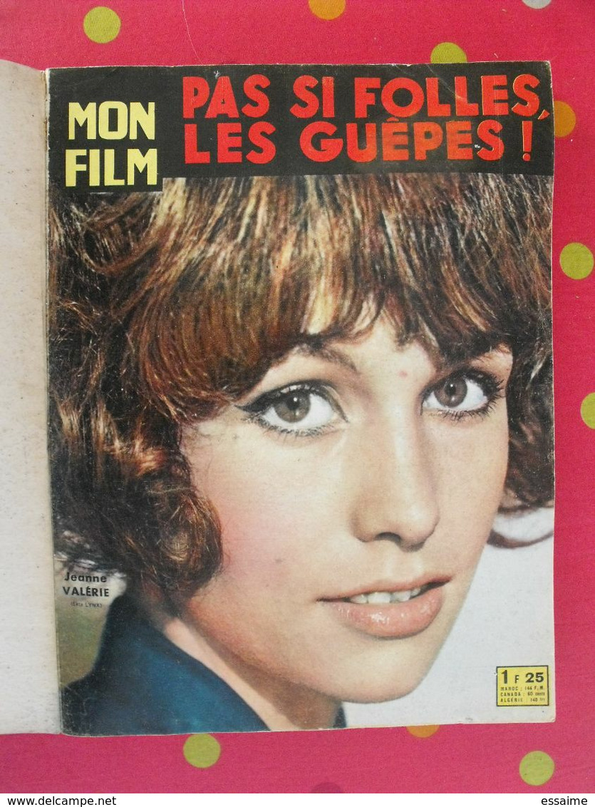 Reliure De 3 "mon Film" 70,71,72. 1963. Noiret Rochefort Fernandel Mercier Sophia Loren Galabru Ceccaldi Arletty Renant - Cinéma