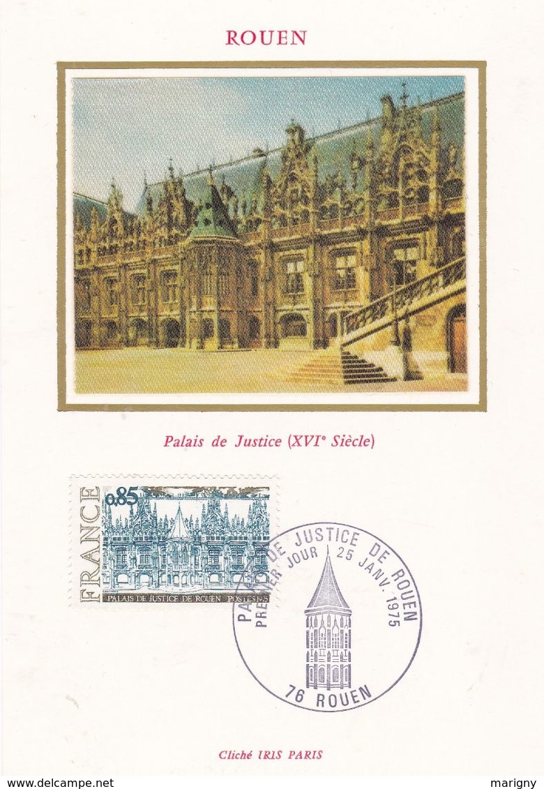 LOT de 32 Cartes - FDC 1er Jour Carte Maximum . 1975 .