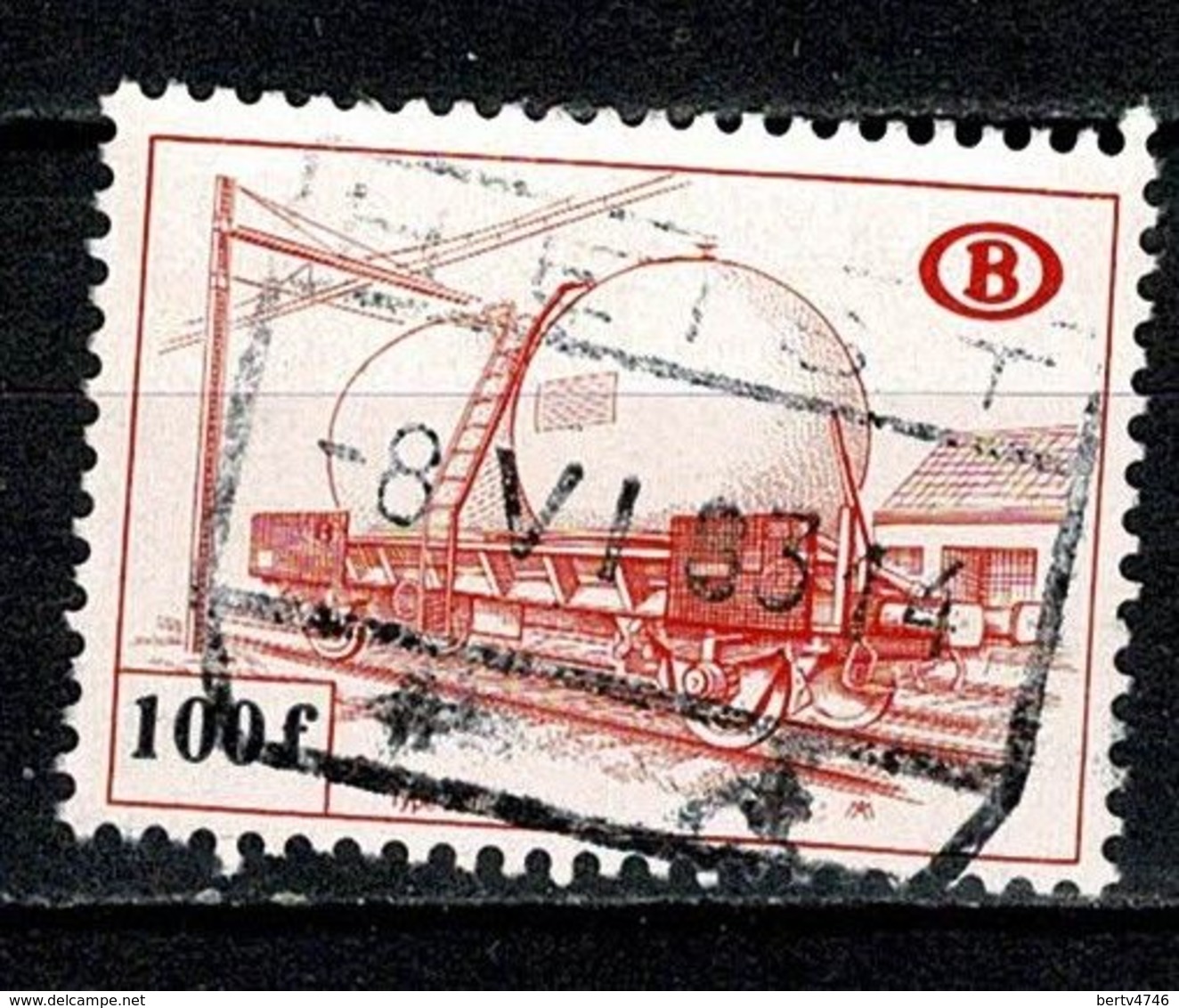 Belg. 1980 TR 451 Obl. / Afst. Heist - Oblitérés