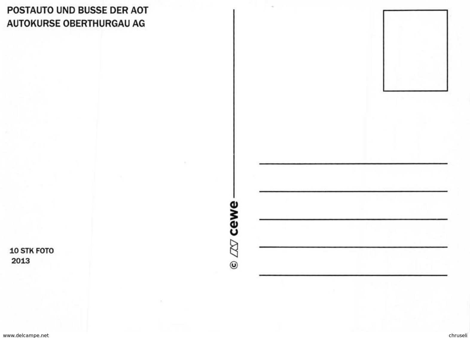 Amriswil    Postauto H  Limitierte Auflage! - Amriswil