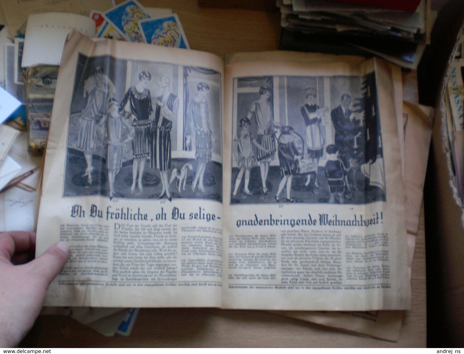 Im Franenreich 1927 Haus Mode Zeitschrift - Moda