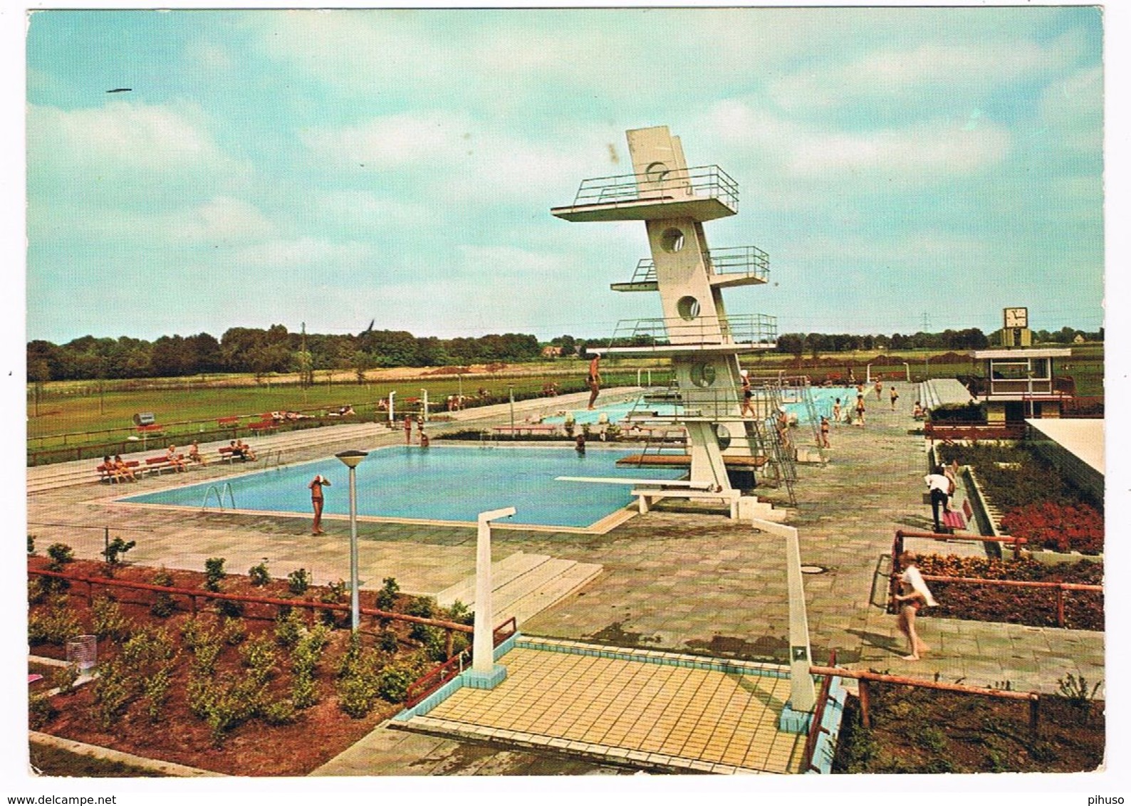 D-11236   NORDHORN : Freibad ( Schwimmbad, Swimmingpool, Piscine ) - Nordhorn